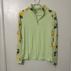 KASTEL Lemon Print Sun Shirt